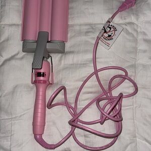Mermade Hair iron Pro Waver 32mm in Pink